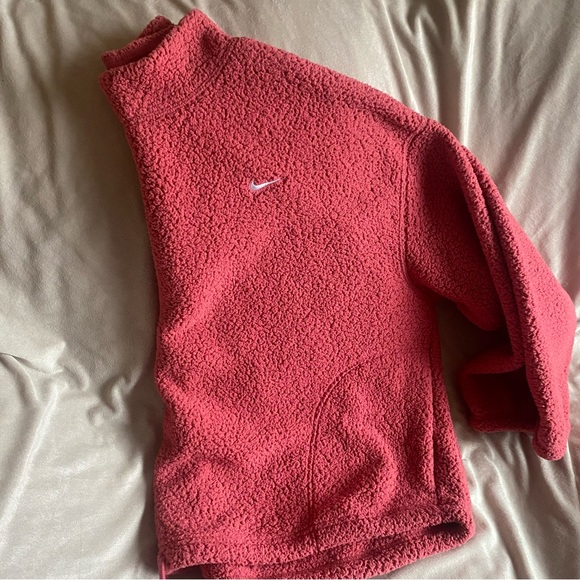 XXL Nike Pink Sherpa fleece jogger set - Picture 3 of 8